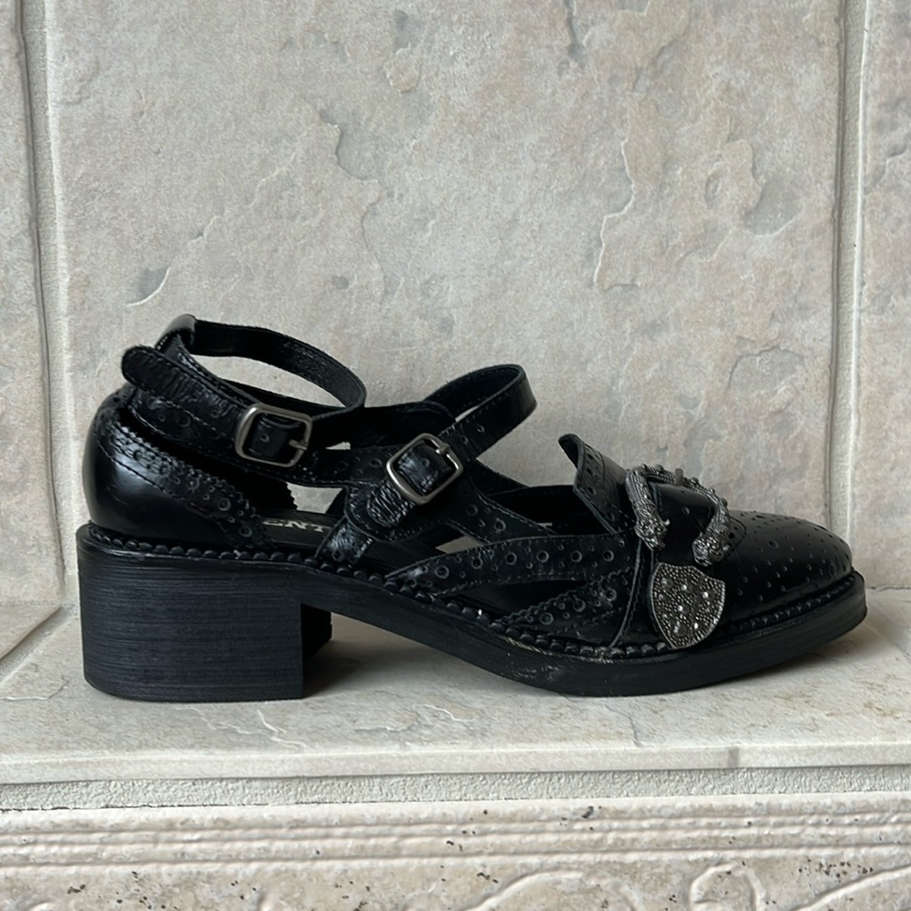 Silent D Ankle-strap Mary Janes